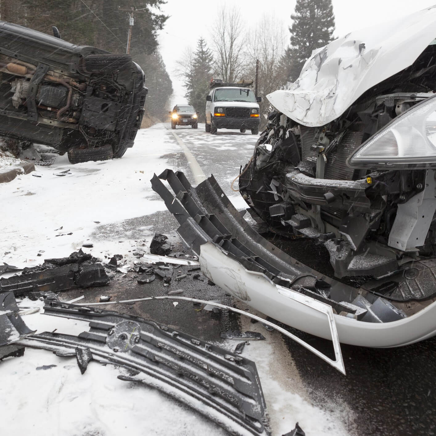 Snow & Rain Car Accidents in Pennsylvania Auto Accident Lawyers